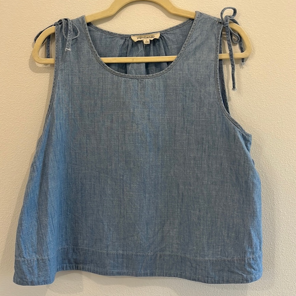 Medium Madewell Denim Sleeveless Top